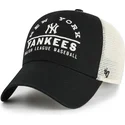 47-brand-clean-up-windham-mesh-new-york-yankees-mlb-black-trucker-hat