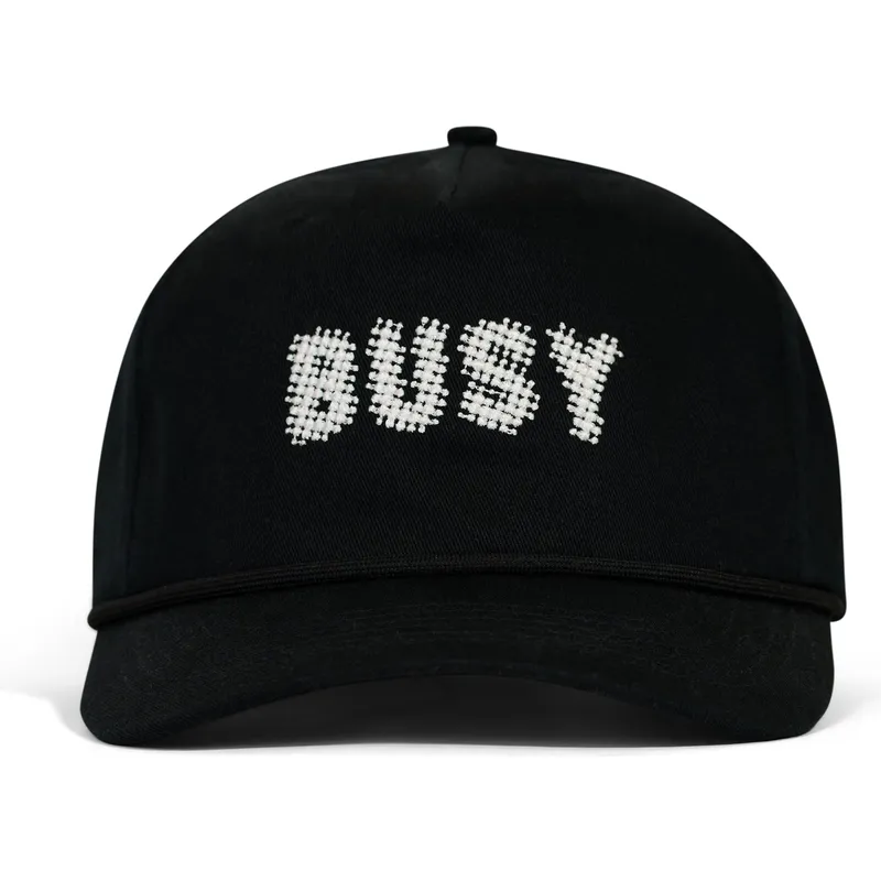 pica-pica-curved-brim-busy-black-adjustable-cap