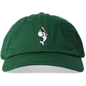 american-needle-curved-brim-ballpark-yokohama-whales-mlb-green-adjustable-cap