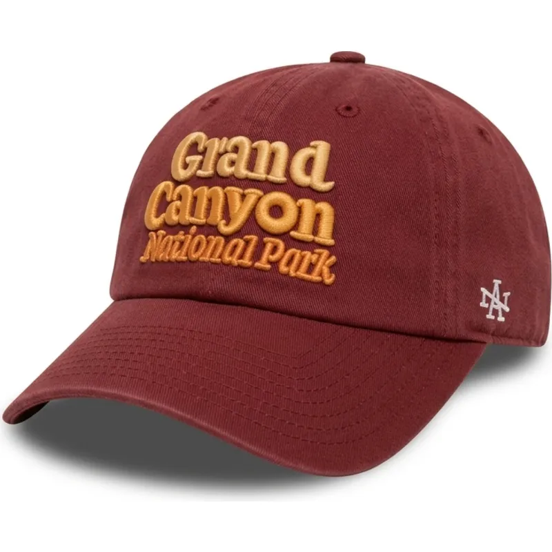 american-needle-curved-brim-ballpark-grand-canyon-national-park-red-adjustable-cap