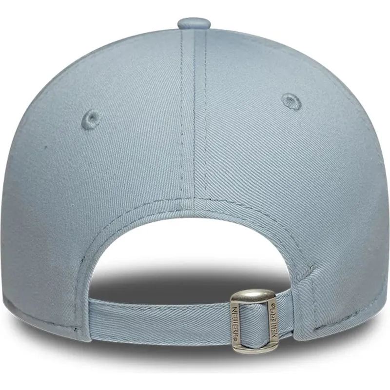 new-era-curved-brim-women-9forty-floral-icon-los-angeles-dodgers-mlb-blue-adjustable-cap