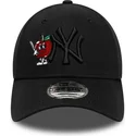 new-era-curved-brim-black-logo-9forty-tonal-icon-new-york-yankees-mlb-black-adjustable-cap