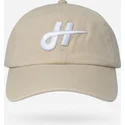 homenage-curved-brim-merch-merchandising-the-90s-beige-adjustable-cap