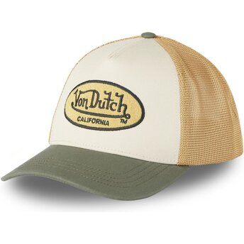 Von Dutch TERRY12 Brown and Green Trucker Hat