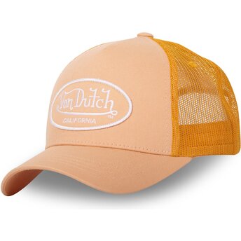 Von Dutch Youth LOF B6C Orange Trucker Hat