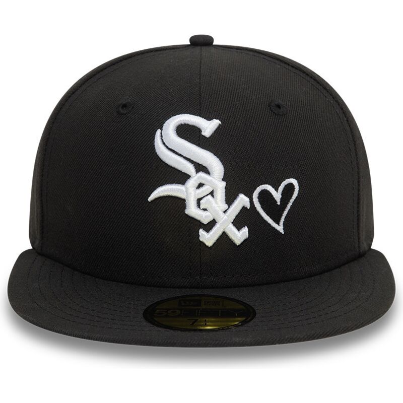 new-era-flat-brim-59fifty-heart-icon-chicago-white-sox-mlb-black-fitted-cap