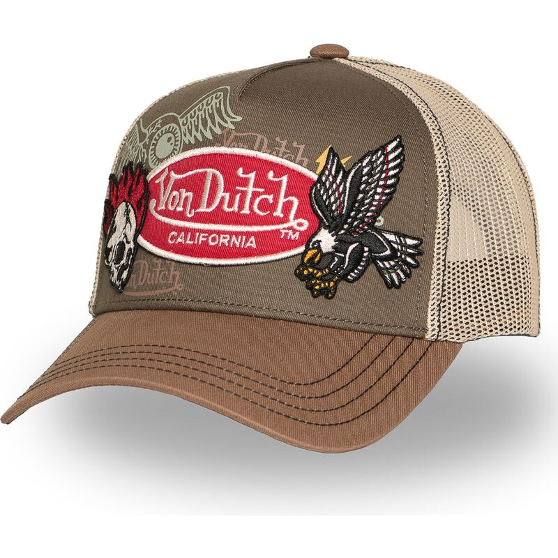 von-dutch-patches12-brown-trucker-hat