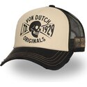 von-dutch-crew28-beige-and-black-trucker-hat