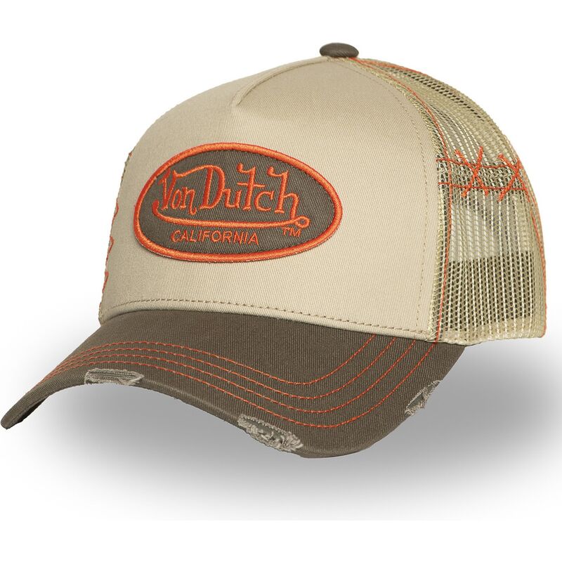 von-dutch-used-06-beige-trucker-hat von-dutch-used-06-beige-trucker-hat