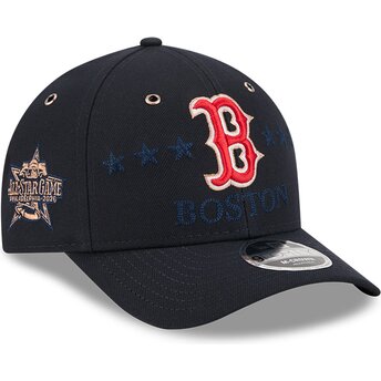 New Era Curved Brim 9FORTY M-Crown All Star Game Boston Red Sox MLB Navy Blue Snapback Cap