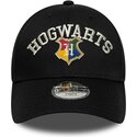 new-era-curved-brim-youth-9forty-wordmark-harry-potter-hogwarts-black-snapback-cap
