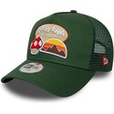 new-era-youth-a-frame-outdoor-green-trucker-hat