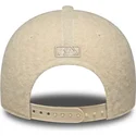 new-era-curved-brim-women-9forty-m-crown-winter-borg-los-angeles-dodgers-mlb-beige-snapback-cap-with-beige-logo