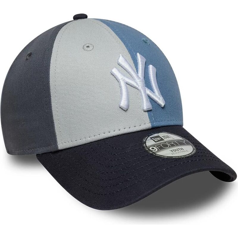new-era-curved-brim-youth-9forty-colourblock-new-york-yankees-mlb-multicolor-adjustable-cap new-era-curved-brim-youth-9forty-colourblock-new-york-yankees-mlb-multicolor-adjustable-cap