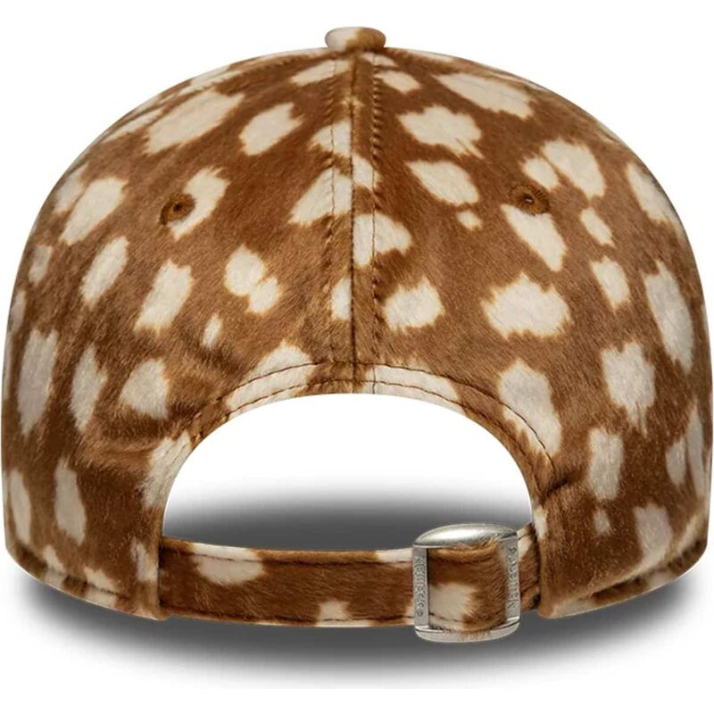 new-era-curved-brim-9twenty-animal-print-los-angeles-dodgers-mlb-brown-adjustable-cap