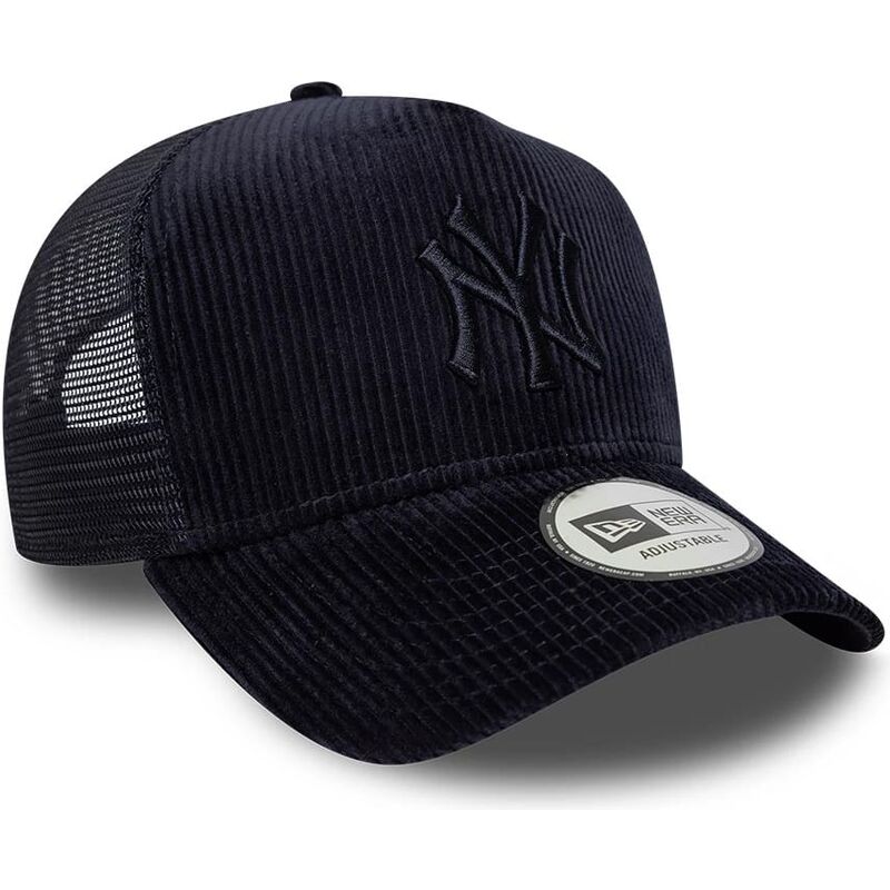new-era-navy-blue-logo-a-frame-tonal-cord-new-york-yankees-mlb-navy-blue-trucker-hat