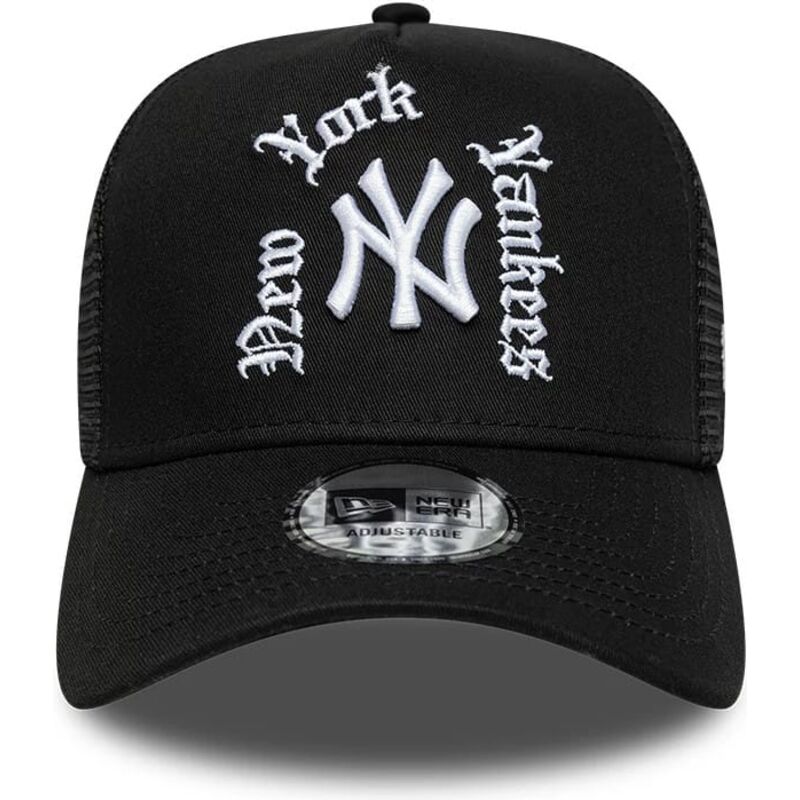 new-era-a-frame-wordmark-new-york-yankees-mlb-black-trucker-hat