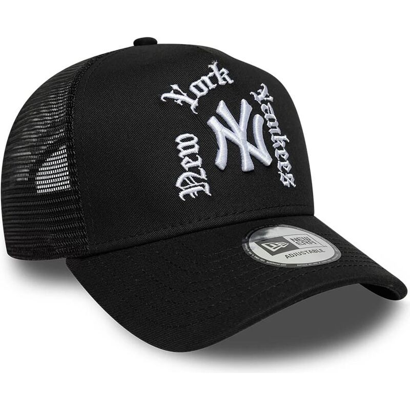 new-era-a-frame-wordmark-new-york-yankees-mlb-black-trucker-hat