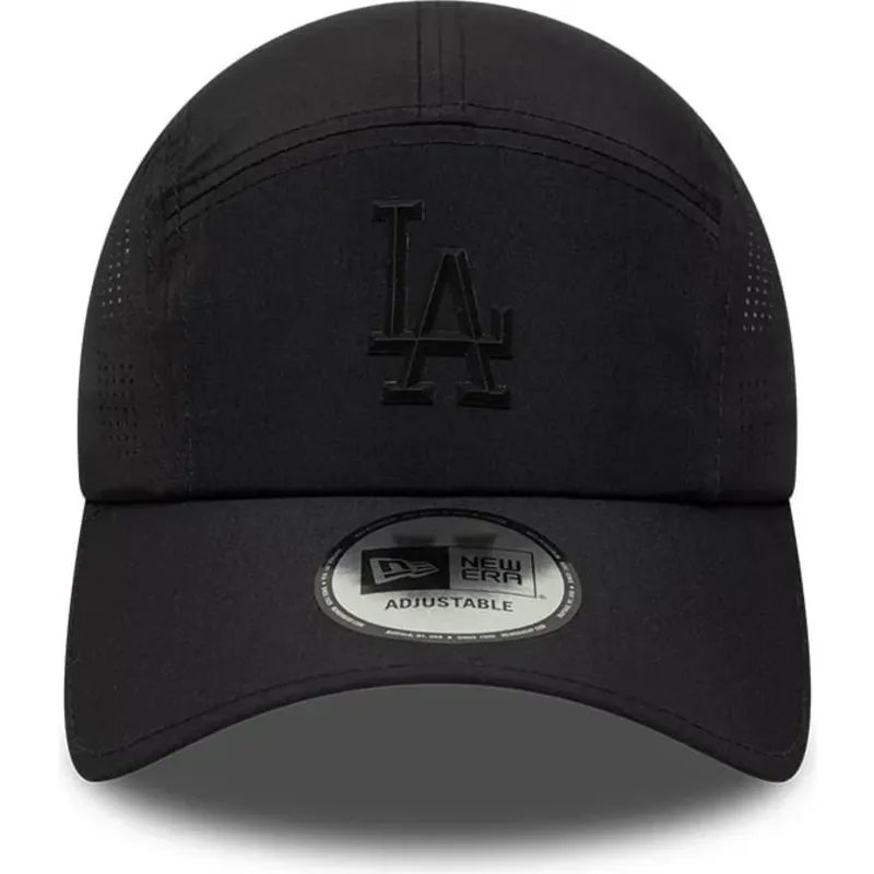 new-era-black-logo-runner-tech-midi-los-angeles-dodgers-mlb-black-trucker-hat