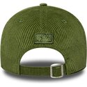 new-era-curved-brim-green-logo-9forty-m-crown-cord-new-york-yankees-mlb-light-green-adjustable-cap