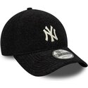 new-era-curved-brim-9forty-winter-borg-new-york-yankees-mlb-black-snapback-cap