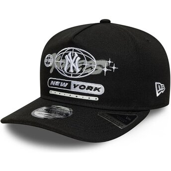 New Era Curved Brim 19TWENTY Graphic New York Yankees MLB Black Snapback Cap