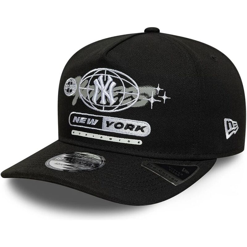 new-era-curved-brim-19twenty-graphic-new-york-yankees-mlb-black-snapback-cap new-era-curved-brim-19twenty-graphic-new-york-yankees-mlb-black-snapback-cap