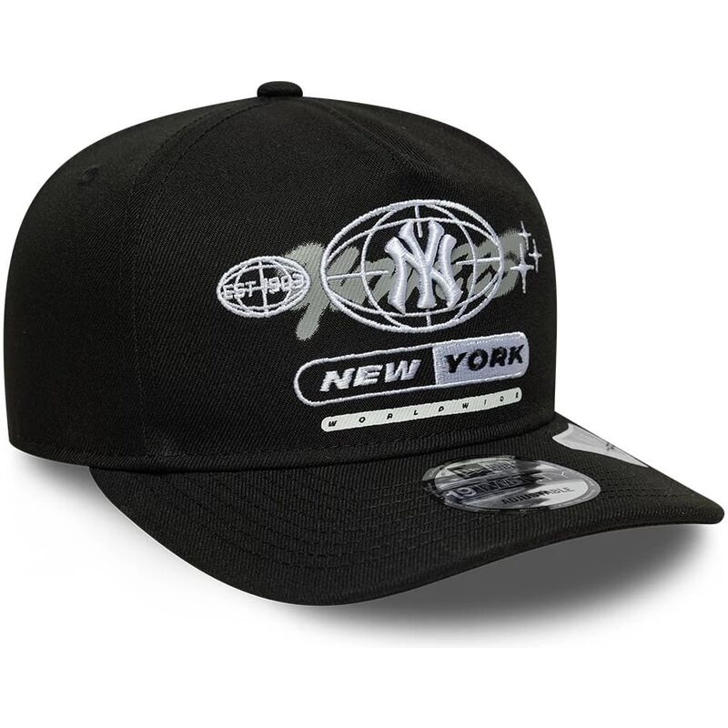new-era-curved-brim-19twenty-graphic-new-york-yankees-mlb-black-snapback-cap new-era-curved-brim-19twenty-graphic-new-york-yankees-mlb-black-snapback-cap
