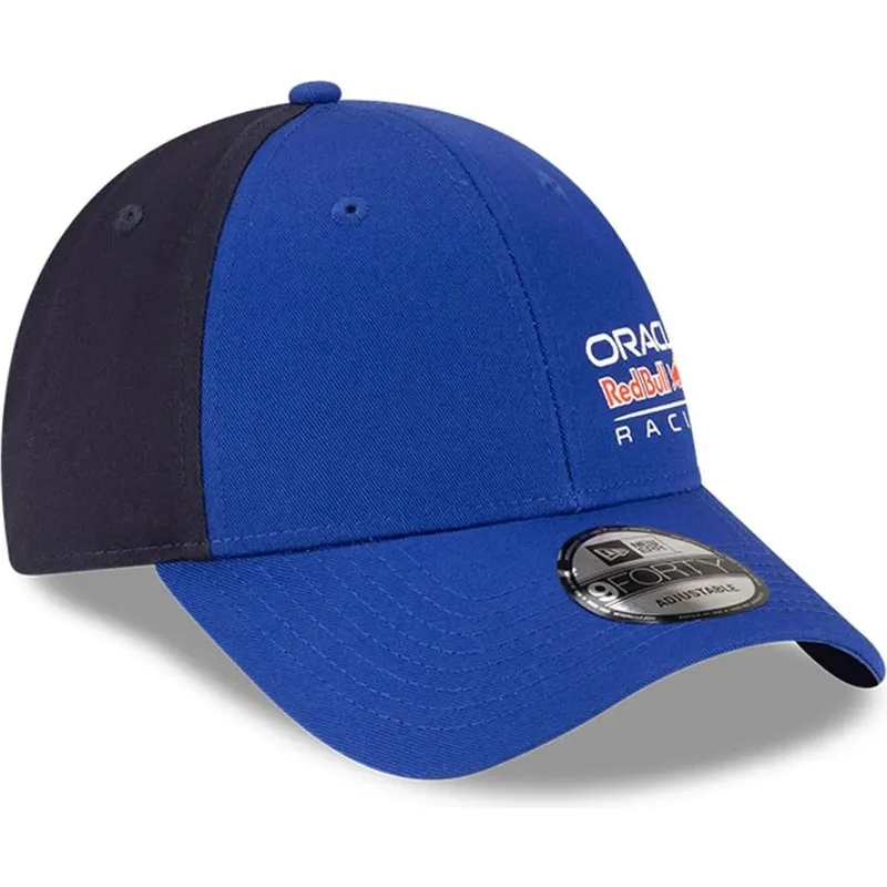 new-era-curved-brim-9forty-essential-red-bull-racing-formula-1-blue-snapback-cap