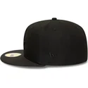 new-era-flat-brim-black-logo-59fifty-chicago-white-sox-mlb-black-fitted-cap
