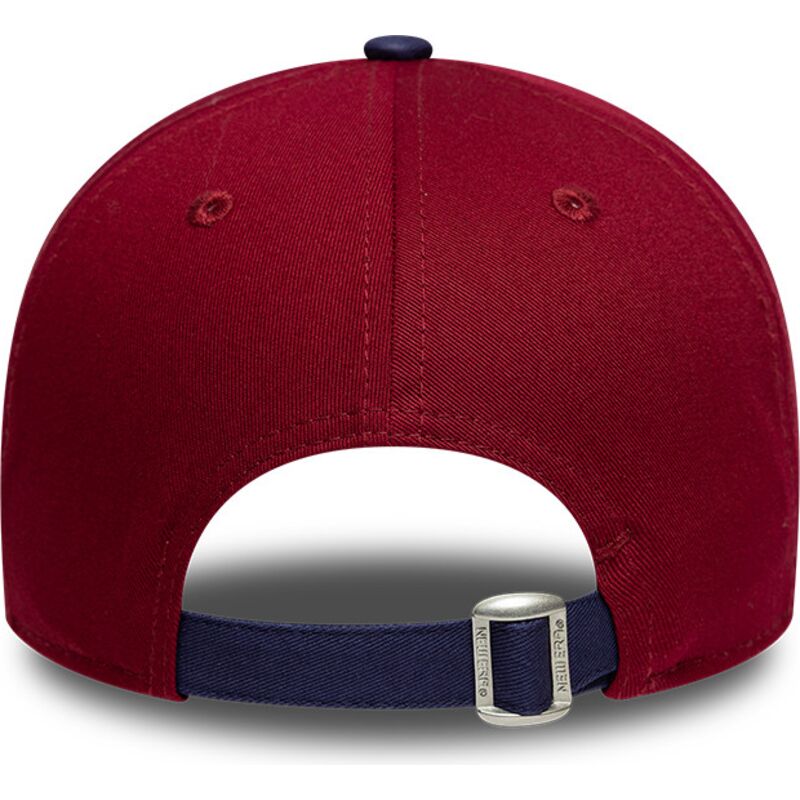 new-era-curved-brim-9forty-contrast-fc-barcelona-laliga-red-and-navy-blue-adjustable-cap