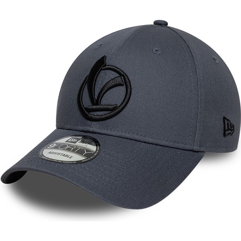 new-era-curved-brim-black-logo-9forty-logo-vespa-piaggio-dark-grey-adjustable-cap