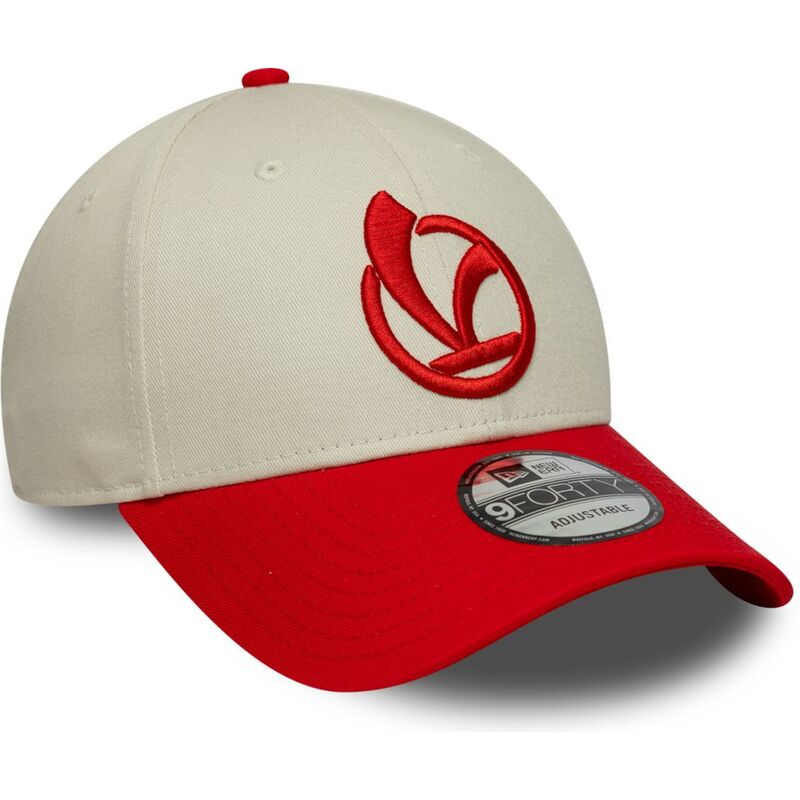 new-era-curved-brim-9forty-contrast-visor-vespa-piaggio-red-and-beige-adjustable-cap new-era-curved-brim-9forty-contrast-visor-vespa-piaggio-red-and-beige-adjustable-cap
