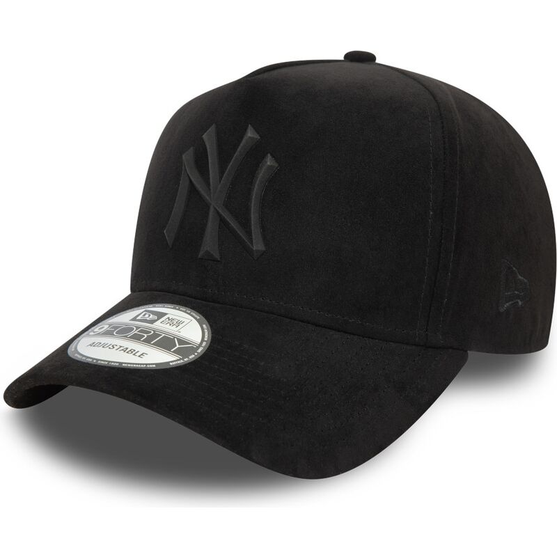 new-era-curved-brim-black-logo-e-frame-faux-suede-new-york-yankees-mlb-black-snapback-cap new-era-curved-brim-black-logo-e-frame-faux-suede-new-york-yankees-mlb-black-snapback-cap