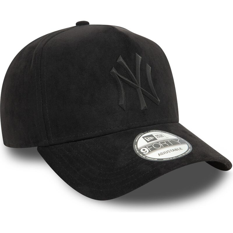 new-era-curved-brim-black-logo-e-frame-faux-suede-new-york-yankees-mlb-black-snapback-cap new-era-curved-brim-black-logo-e-frame-faux-suede-new-york-yankees-mlb-black-snapback-cap