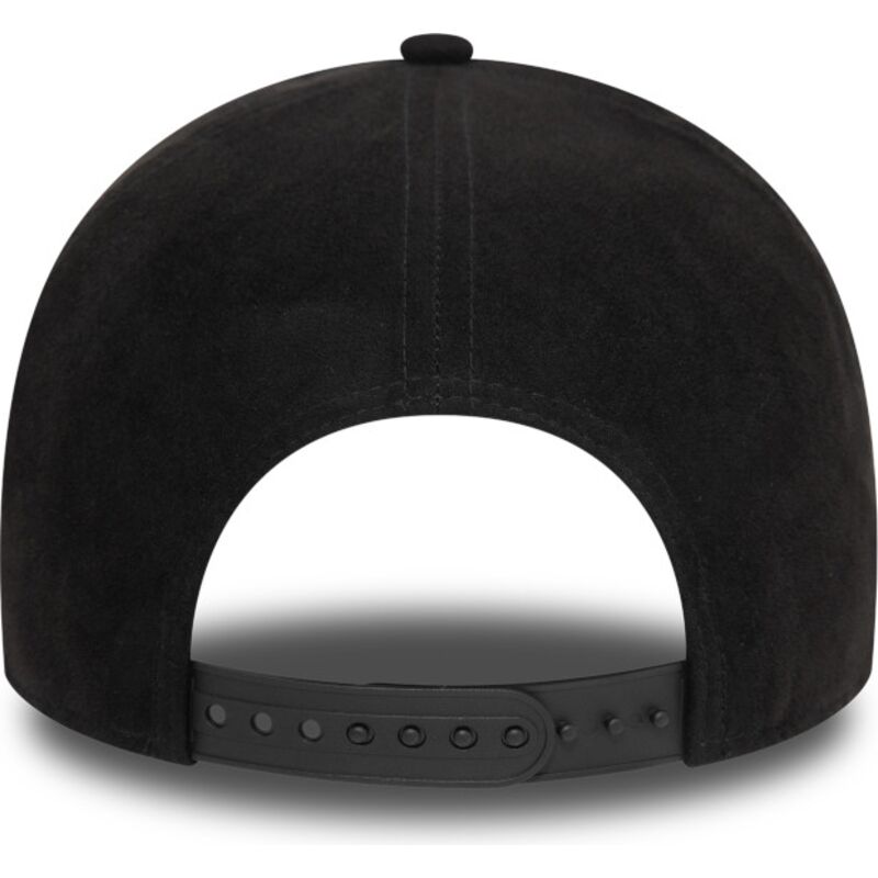 new-era-curved-brim-black-logo-e-frame-faux-suede-new-york-yankees-mlb-black-snapback-cap new-era-curved-brim-black-logo-e-frame-faux-suede-new-york-yankees-mlb-black-snapback-cap