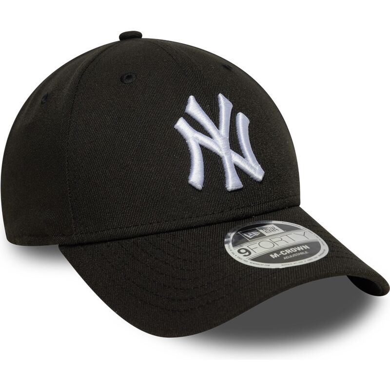 new-era-curved-brim-9forty-m-crown-new-york-yankees-mlb-black-snapback-cap