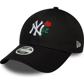 New Era Curved Brim Women 9FORTY Flower Icon New York...