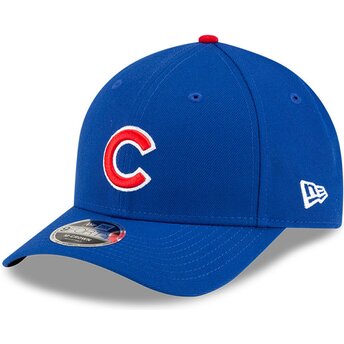 New Era Curved Brim 9FORTY M-Crown Player Replica Chicago Cubs MLB Blue Snapback Cap