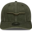 new-era-curved-brim-green-logo-9seventy-stretch-snap-logo-moto-guzzi-green-snapback-cap