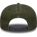 new-era-curved-brim-green-logo-9seventy-stretch-snap-logo-moto-guzzi-green-snapback-cap