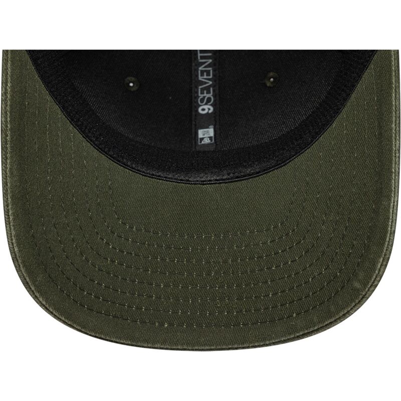 new-era-curved-brim-green-logo-9seventy-stretch-snap-logo-moto-guzzi-green-snapback-cap