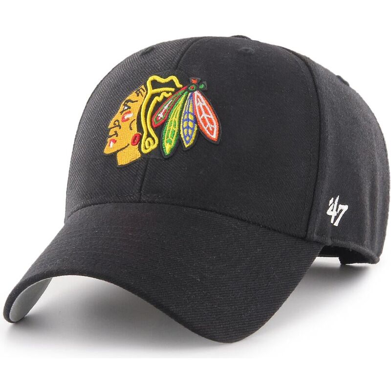 47-brand-curved-brim-mvp-chicago-blackhawks-nhl-black-adjustable-cap