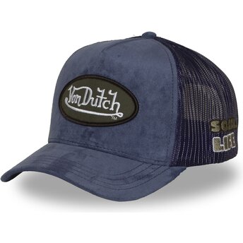 Von Dutch FUR16 Navy Blue Trucker Hat
