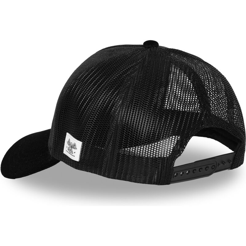 von-dutch-royalb-black-trucker-hat von-dutch-royalb-black-trucker-hat