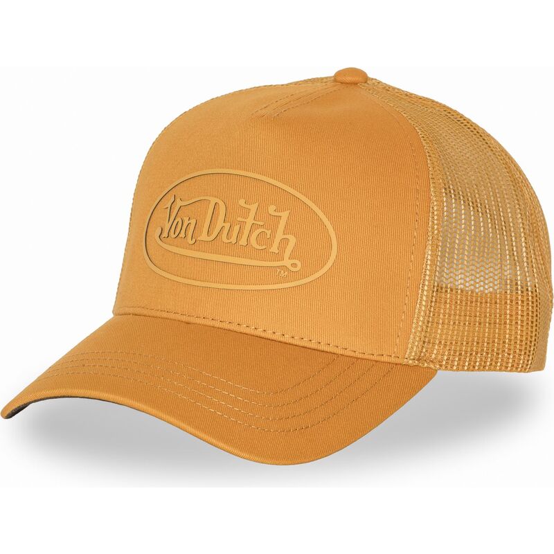 von-dutch-log25-orange-trucker-hat von-dutch-log25-orange-trucker-hat