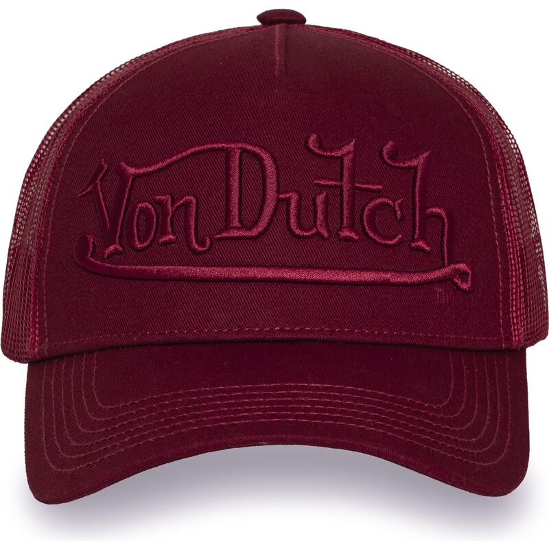 von-dutch-emb07-maroon-trucker-hat