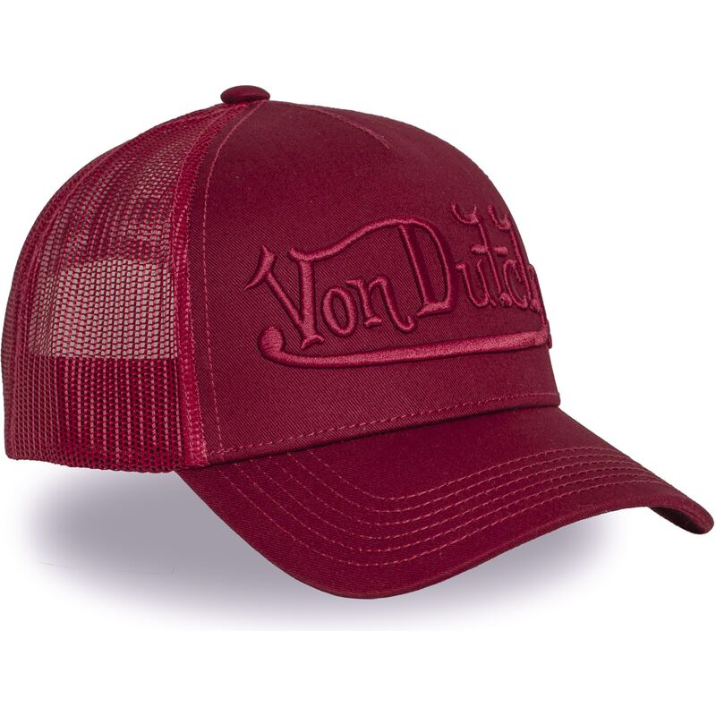 von-dutch-emb07-maroon-trucker-hat