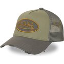 von-dutch-used-15-green-and-grey-trucker-hat