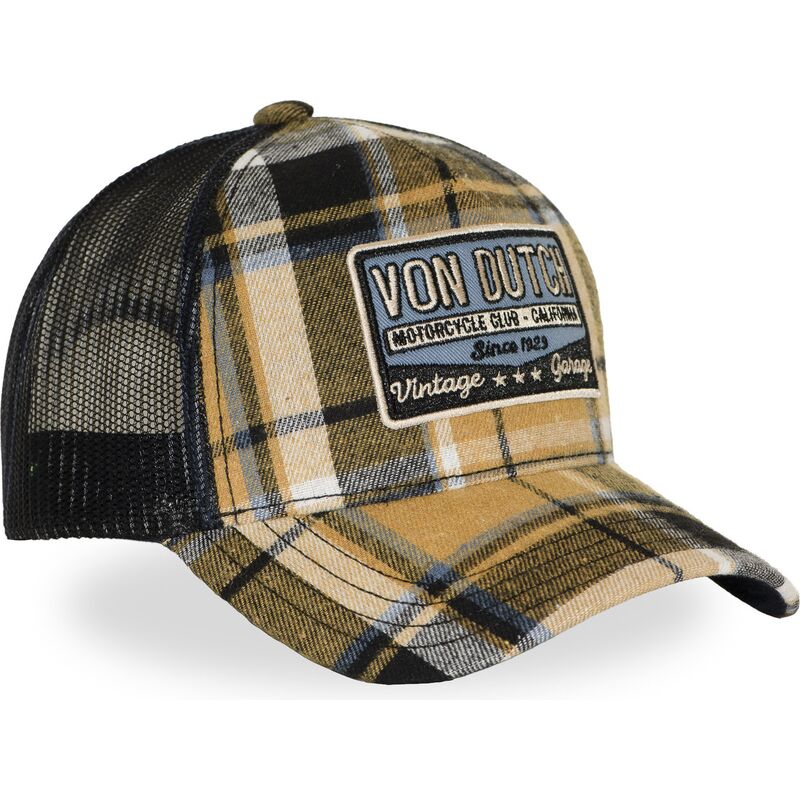 von-dutch-car11-yellow-trucker-hat von-dutch-car11-yellow-trucker-hat